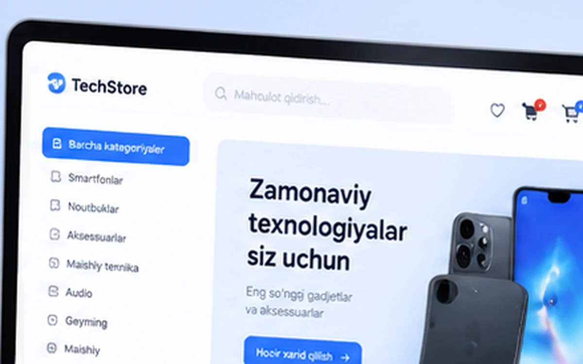 Internet do'kon veb-sayti